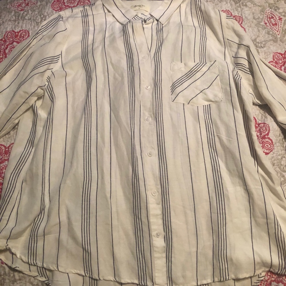 A Beautiful Soul button down shirt (Anthropology)